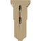 Ekena Millwork 5"W x 5 3/4"D x 10"H Medium Reyes Wood Corbel, Rubberwood CORW05X05X10RYRW - alternate 4